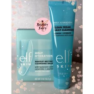 NEW e.l.f. Holy Hydration Skincare Duo 💧 Cleansing Balm + Cleanser